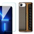 thumbnail image 1 of For For iPhone 16e Phone Case Cover, Shockproof Case with Tempered Glass Screen Protector, by OneToughShield - Guitar Amp, 1 of 2