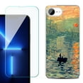 thumbnail image 1 of For For iPhone 16e Phone Case Cover, Shockproof Case with Tempered Glass Screen Protector, by OneToughShield - Sunrise Impression, 1 of 2