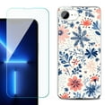 thumbnail image 1 of For For iPhone 16e Phone Case Cover, Shockproof Case with Tempered Glass Screen Protector, by OneToughShield - Winter Season, 1 of 2