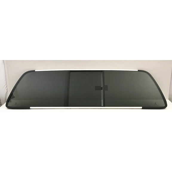 For Ford 1999-2007 Ford F250 F350 F450 F550 F650 F750 Sliding Back Window Glass Replacement Rear Slider Dark Tinted