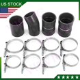 thumbnail image 1 of For Ford 6.0L Powerstroke Diesel 2003-2007 Intercooler Hose Boots & Clamps Kit, 1 of 5
