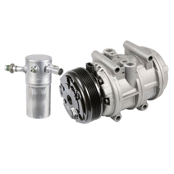 For Ford Aerostar 1986 1987 1988 1990 AC Compressor w/ A/C Drier - BuyAutoParts