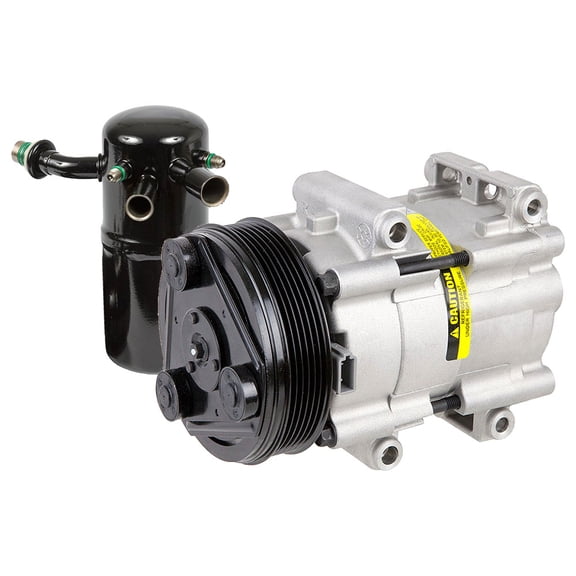 For Ford Aerostar 4.0L 1990 1991 1992 1993 AC Compressor w/ A/C Drier - BuyAutoParts