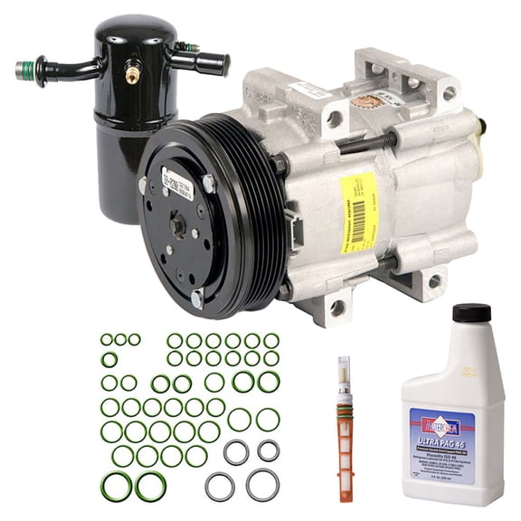 For Ford Aerostar 4.0L 1994-1997 OEM AC Compressor w/ A/C Repair Kit - BuyAutoParts