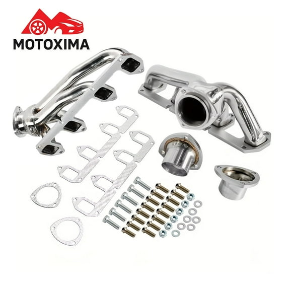 Stainless Steel Shorty Hugger Headers for Ford Big Block FE V8 330 360 390 428 Engines High-Performance Exhaust Upgrade
