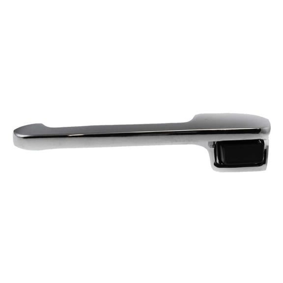 For Ford Bronco 1990-1996 Exterior Door Handle Driver Side | Front | Chrome | Replacement For FO1310104 | E7TZ1522405A