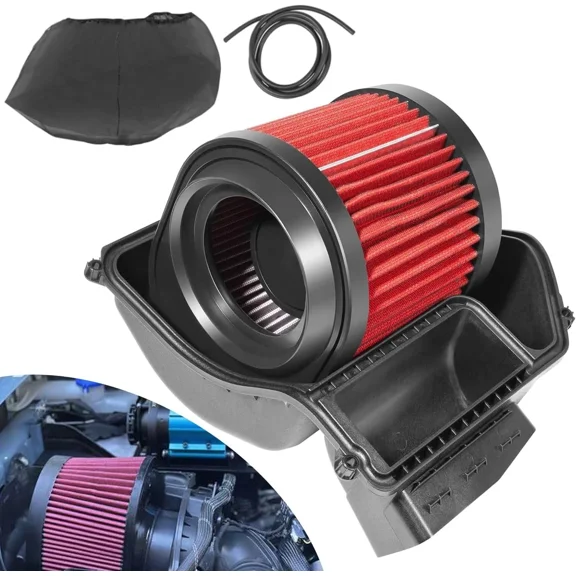 For Ford Bronco 2.3L 2.7L Engine Cold Air Intake Kit Air Induction System 422233