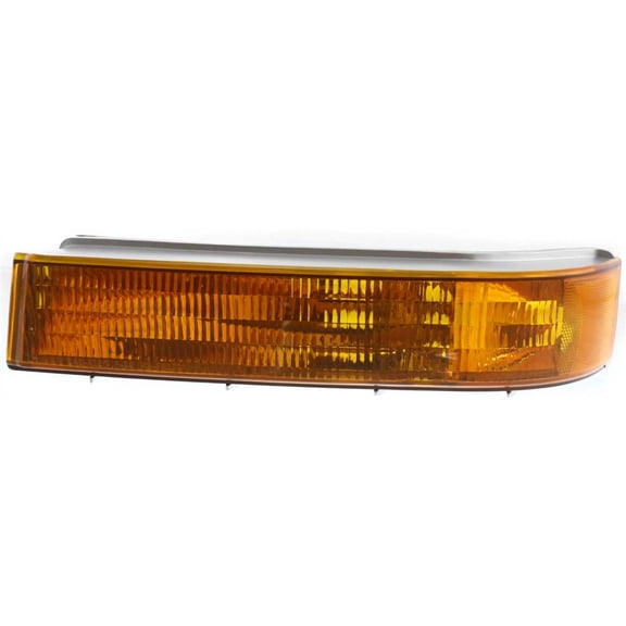 For Ford Bronco/F-150 1992 93 94 95 1996 Turn Signal Light Driver Side | Under The Headlight | Amber Lens | Replacement For FO2520116 | F5TZ13201AB