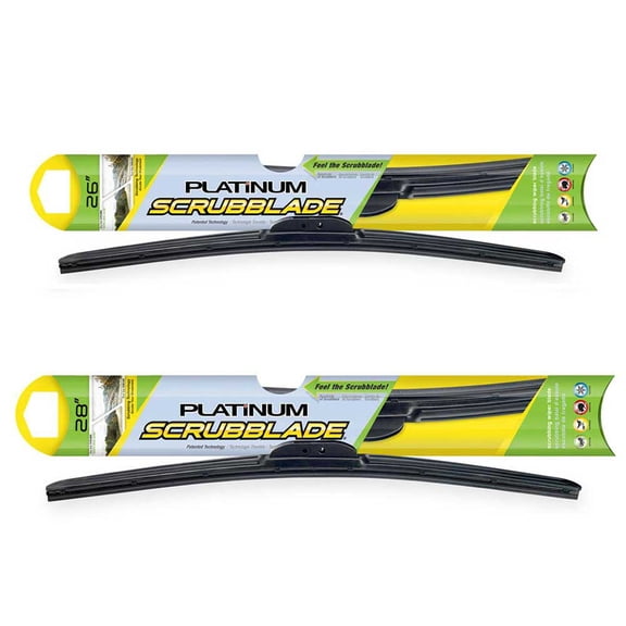 For Ford C-Max 2013 2014 2015 2016 2017 Scrubblade Platinum Wiper Blade Set - BuyAutoParts
