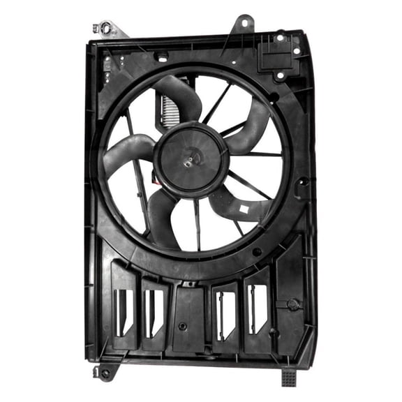 For Ford CMAX Cooling Fan Assembly for Radiator / A/C Condenser 2013 14 15 16 17 2018 w/ Fan Control Module For FO3115201 | DM5Z8C607B
