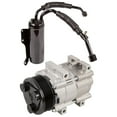 thumbnail image 1 of For Ford E-450 Econoline Super Duty & E-350 OEM AC Compressor w/ A/C Drier - BuyAutoParts, 1 of 5
