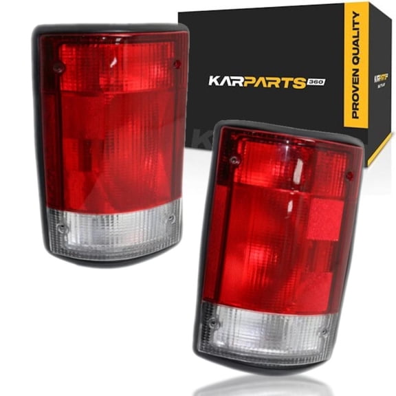For Ford Econoline/Excursion Rear Tail Lights Assembly 1995-2005 Pair Driver and Passenger Side FO2800114 FO2801114