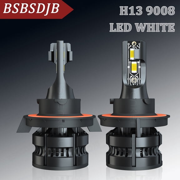 For Ford Econoline Van 2010 - 2014 LED Headlight High/Low Beam Bulbs 6000K White