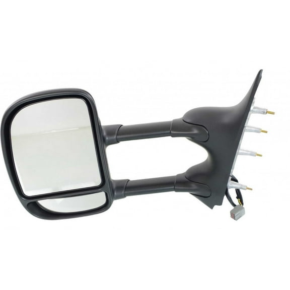For Ford Econoline Van Door Mirror 2010 2011 2012 2013 Driver Side | Power | Non-Heated | Telescoping | Replacement For FO1320329 | 9C2Z 17683 CA