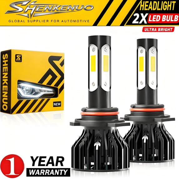 For Ford Edge 2011 2012 2013 2014 Headlights 9012 High/Low Beam 2pc