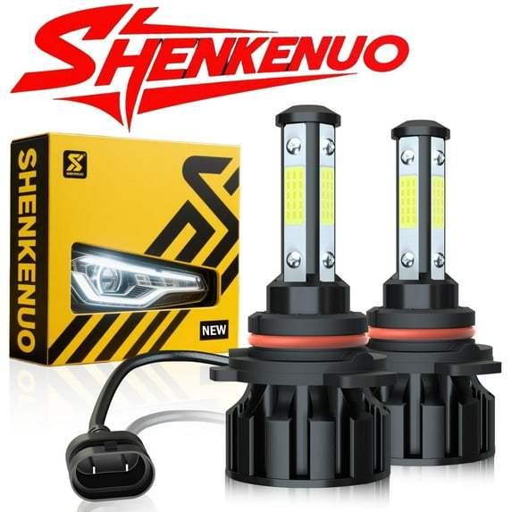 For Ford Edge 2011 2012 2013 2014 LED Headlight Bulbs 9012 High and Low Beam 2pcs