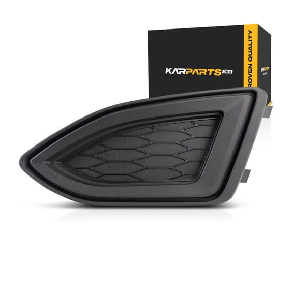 For Ford Edge 2015 2016 2017 2018 Fog Light Cover Driver Side | ASA Plastic | Black | Replacement For FO1038177 | 191275403426, FD12023AL