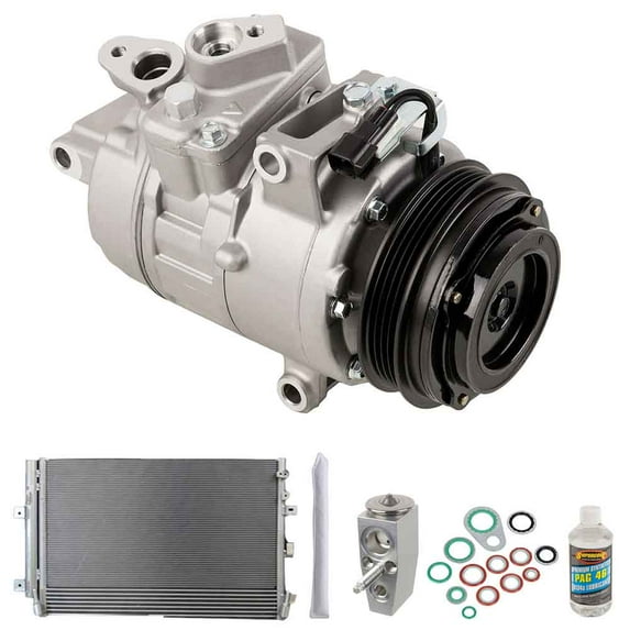 For Ford Edge 2015 2016 A/C Kit w/ AC Compressor Condenser Drier - BuyAutoParts