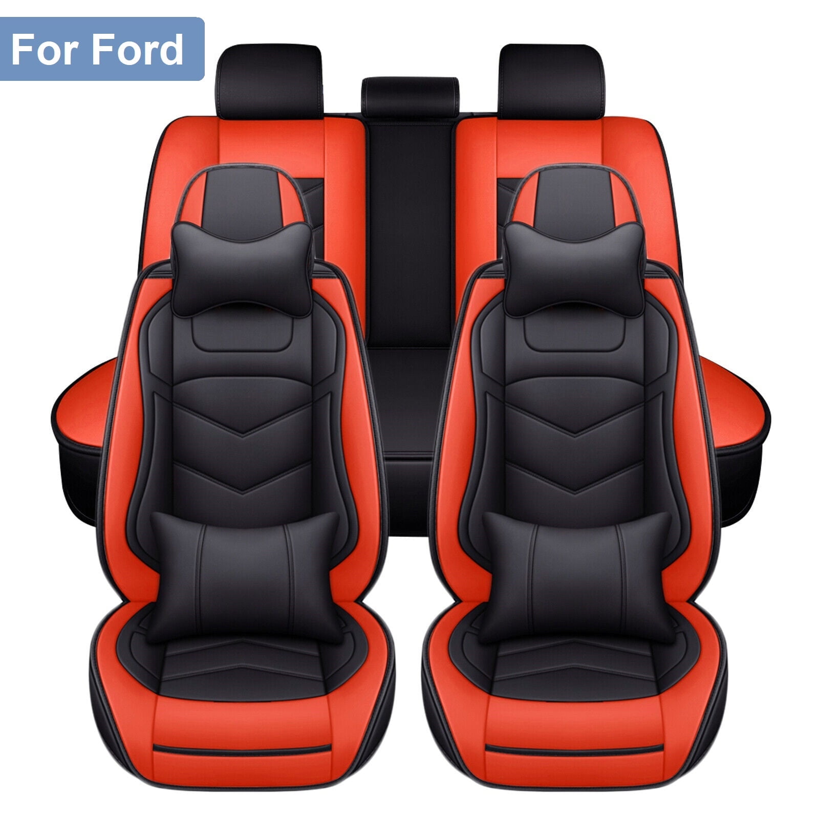 For Ford Edge Car Seat Cover Seats, PU Leather Auto Cushion