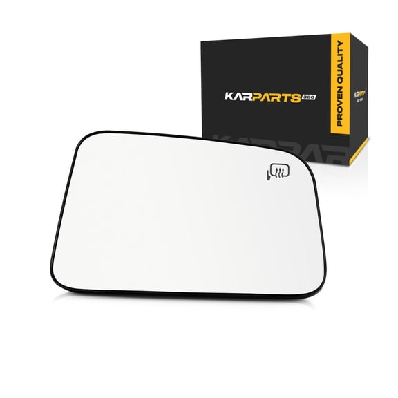 For Ford Edge Mirror Glass 2007 2008 Passenger Side | Heated | w/ Backing Plate | Convex Glass Type | 7T4Z17K707B