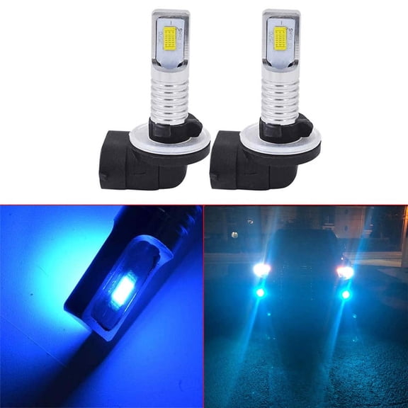 For Ford Escape 2001-2004 Escort 1998-2003 881 LED Fog Light Drving Bulbs 8000K Ice Blue