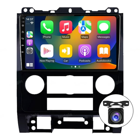 For Ford Escape 2007-2012 9" Android 13 Carplay Wifi 4+64GB Car Stereo Radio GPS Navigation Player In Dash