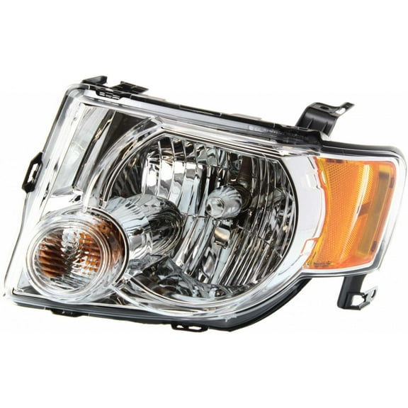 For Ford Escape 2008 09 10 11 2012 Headlight Assembly Driver Side Hybrid CAPA | Replacement For FO2502229 | 8L8Z 13008 B