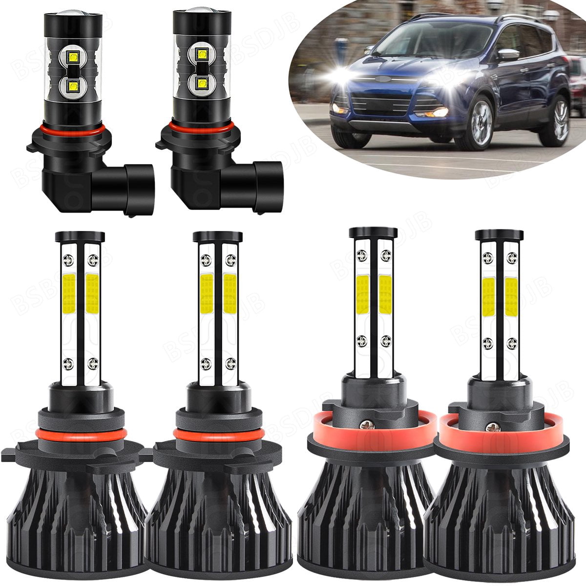 Turn Signal Light Socket For Ford Escape 2013-2016 – 2-Pin Bulb Connector, Replacement For OEM 5T2Z-13411-A (Bulb Not Included)