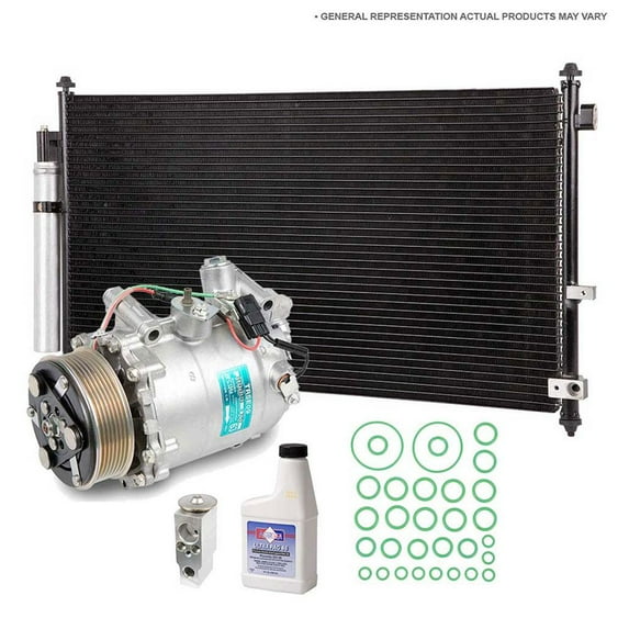 For Ford Escape 2013 2014 2015 2016 OEM AC Compressor w/ Condenser Drier - BuyAutoParts