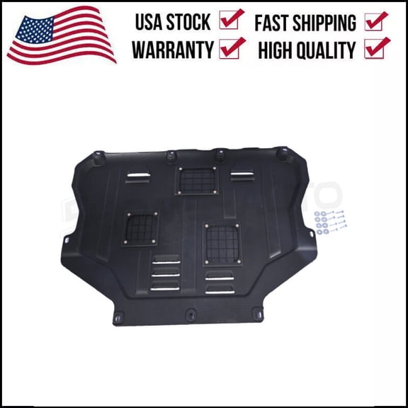 For Ford Escape 2013 2014 2015 2016 2017 2018 2019 Auto Under Engine Cover Chassis Guards Shield Black
