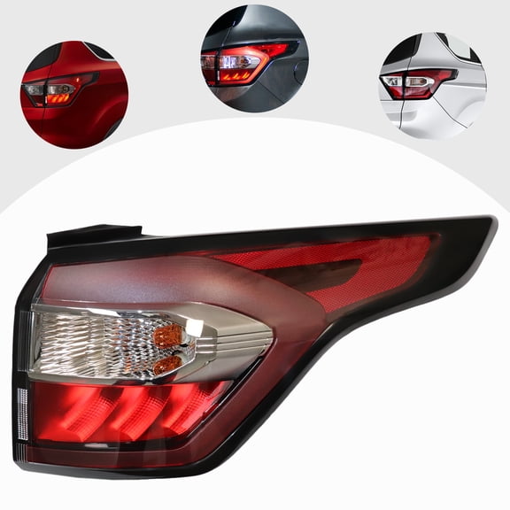 For Ford Escape Kuga 2017-2019 Rear Right Passanger Side Tail Light Brake Lamp&Blub Direct Replacement