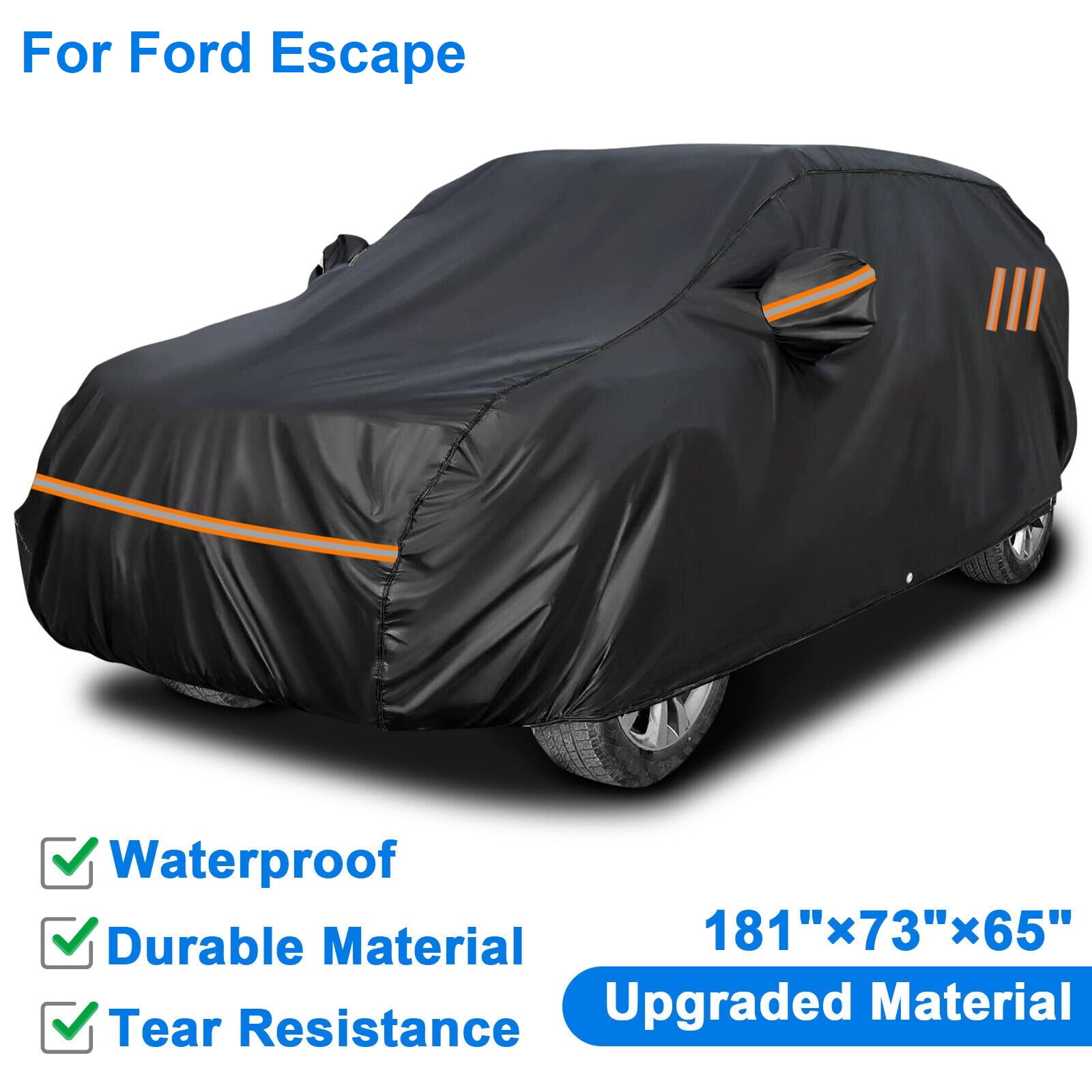 For Ford Escape SUV Car Cover Upgraded Material Waterproof Full Car