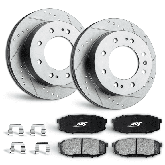 For Ford Excursion (00-05) Rear Brake Kit Rotors+Pads