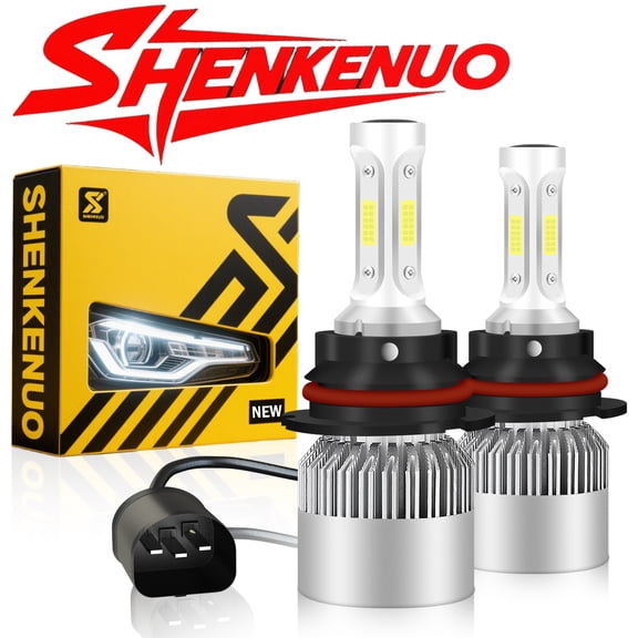 For Ford Excursion 2000 2001 2002 2003 2004 LED Headlight Bulbs 9007 HB5 High and Low Beam 2pcs