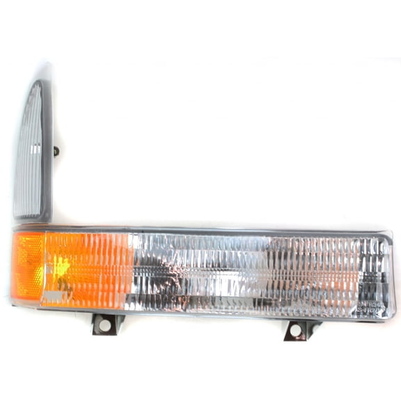 For Ford Excursion 2001 2002 2003 2004 Turn Signal Light Passenger Side | Lens/Housing | Clear & Amber Lens | Replacement For FO2521169 | 2C3Z13200AA