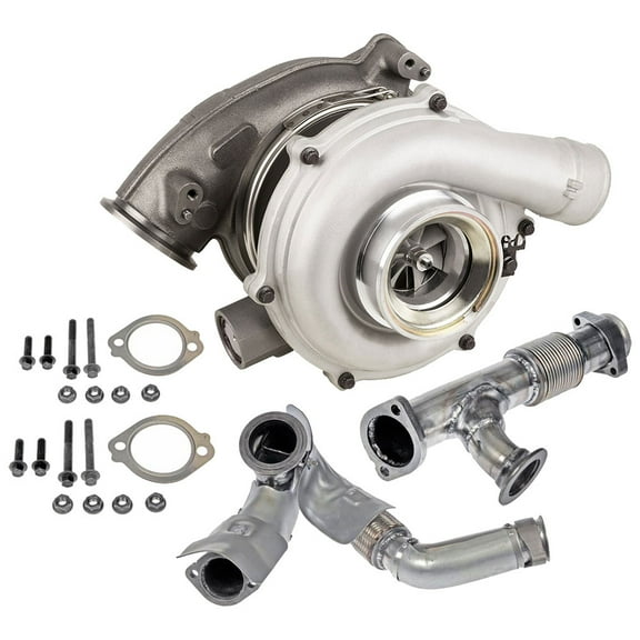 For Ford Excursion 6.0L PowerStroke Diesel 2003 2004 Turbo & Charge Pipe Kit - BuyAutoParts