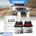 thumbnail image 1 of For Ford Expedition 1997-2002 LED Headlights 9007 High/Low Beam Bulb 2Pcs 36W 6000K Super Bright White, 1 of 14