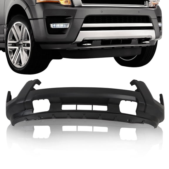 For Ford Expedition 2015-2017 Replacement Front Lower Bumper Cover Plastic BLK