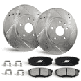 thumbnail image 1 of For Ford Explorer (11-19), Ford Taurus (11-19) Front Brake Kit Rotors+Pads, 1 of 9