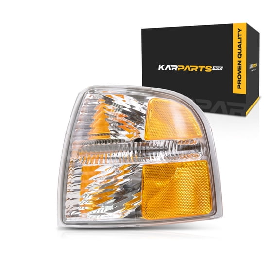 For Ford Explorer 2002-2004 Driver Side Turn Signal/Corner Light Assembly | Parking/Signal Combo | Replacement For FO2520167 | 1L2Z13201AA