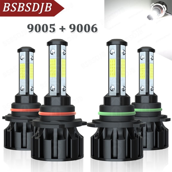 For Ford Explorer 2002-2005 Combo LED Headlight High-Low Bulbs 60000K White