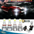 thumbnail image 1 of For Ford Explorer 2011 2012 2013 2014 2015 LED Headlight + Fog Light Bulbs Combo, 1 of 6