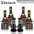 thumbnail image 1 of For Ford Explorer 2016 2017 2018 2019 Combo LED Headlight + Fog Light Bulbs, 1 of 17