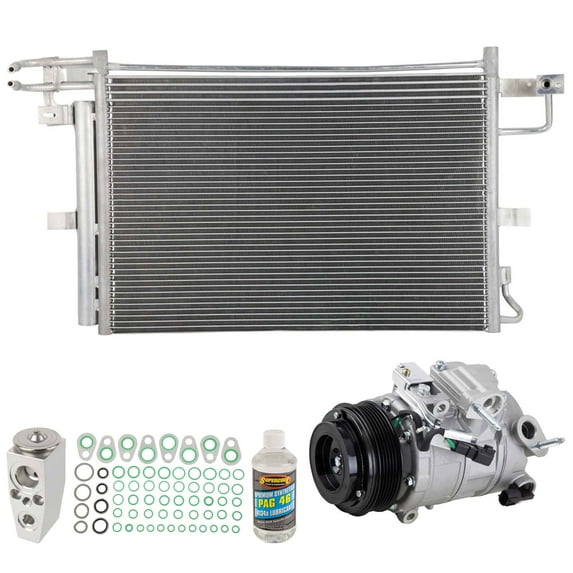For Ford Explorer 2016 2017 2018 A/C Kit w/ AC Compressor Condenser & Drier - BuyAutoParts