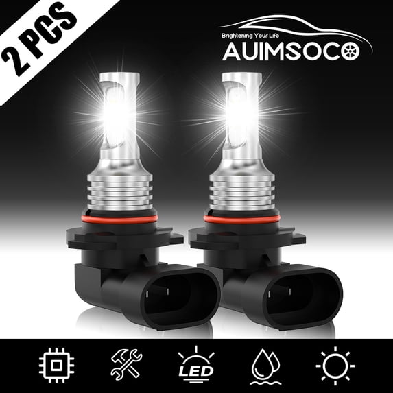 For Ford Explorer 2016-2019 LED Headlight 9005 White Bright High Beam Bulb Halogen Replacement 300% Brighter