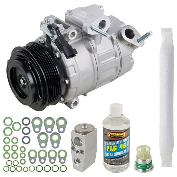 For Ford Explorer 3.5L 2011 2012 OEM AC Compressor w/ A/C Repair Kit - BuyAutoParts
