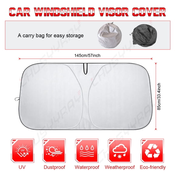 For Ford Explorer Car Windshield Sun Shade Cover Front Window Sun Visor UV Protection
