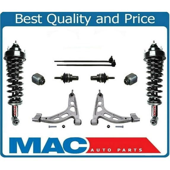 For Ford Explorer Rear (2) Upper Control Trailing Arm Tie Rods Struts 10Pc Kit
