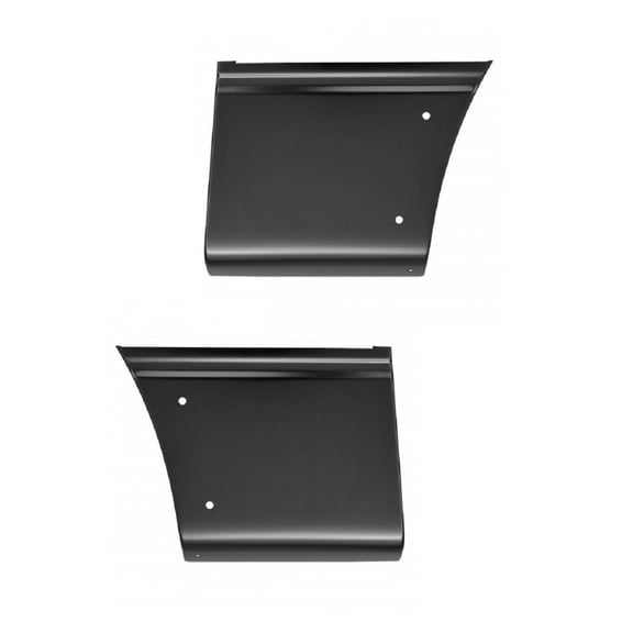For Ford F-150 2004-2009 Quarter Panel Patch Driver and Passenger Side | Pair | Front Section | Lower | Fits 5.5 Bed | With Molding Holes