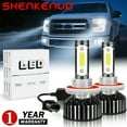 thumbnail image 1 of For Ford F-150 2004-2011 2012 2013 2014 LED Headlight Bulbs H13 9008 High and Low Beam 2pcs, 1 of 11